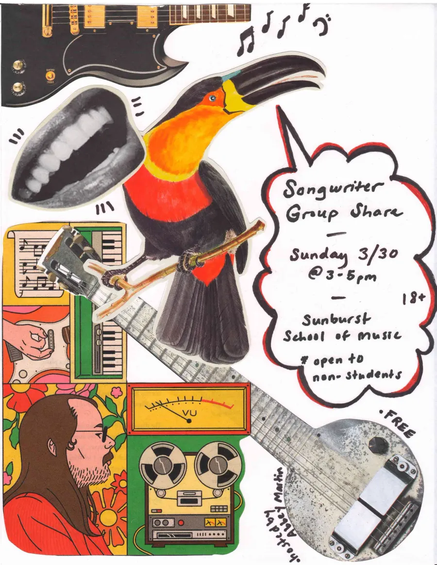 Songwriter Group Share flyer